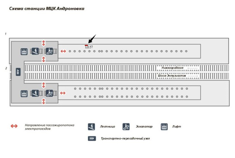 Мцк схема станция андроновка - 84 фото