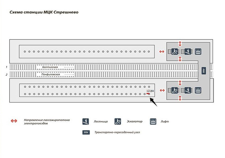 Переход войковская балтийская схема