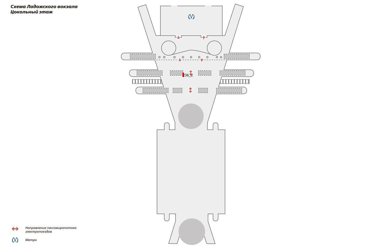 Схема ладожского вокзала санкт петербурга выход в метро