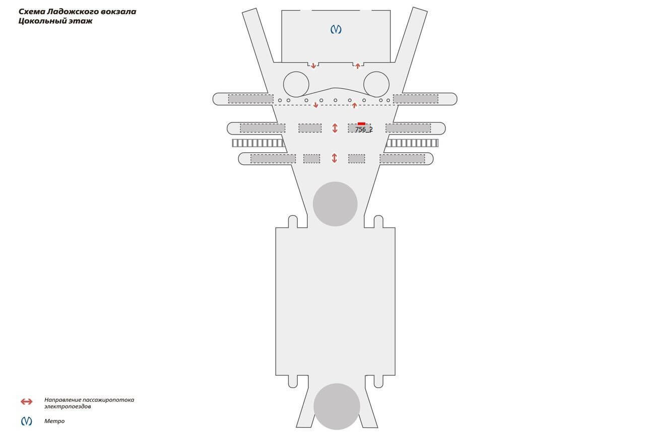 Ладожский вокзал схема путей